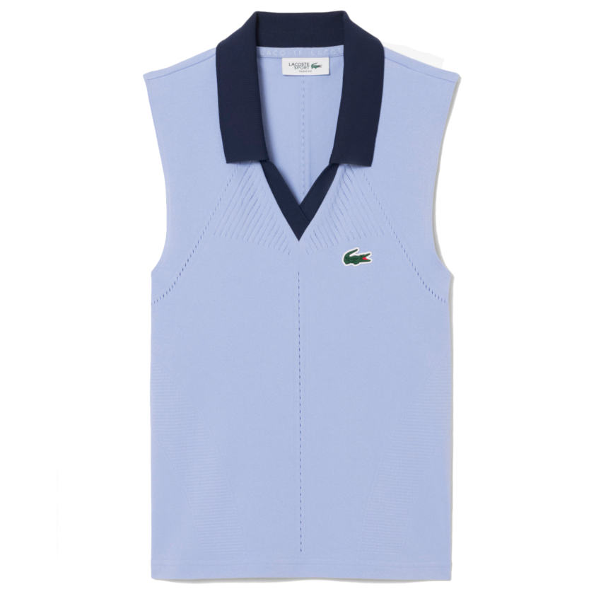 POLO TENNIS SANS MANCHE STRETCH W
