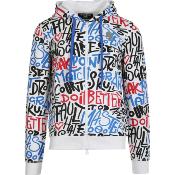 GRAFFITI FZ HOODIE BLANC