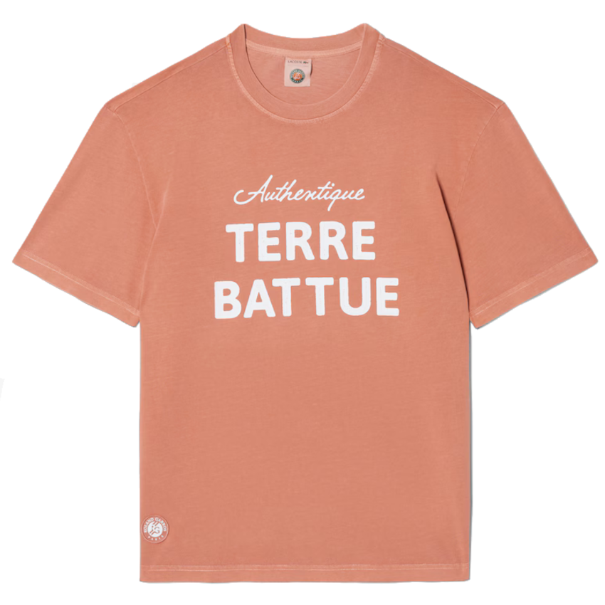 T-SHIRT TERRE BATTUE EDITION ROLAND GARROS