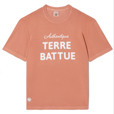 T-SHIRT TERRE BATTUE EDITION ROLAND GARROS
