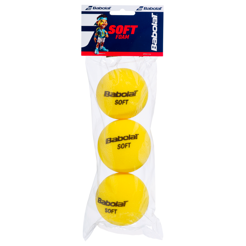 BALLES SOFT FOAM x3