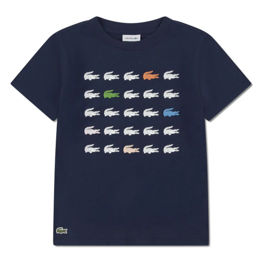 T-SHIRT TENNIS ENFANT CROCODILE