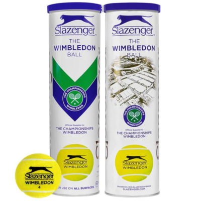 BALLES WIMBLEDON x4