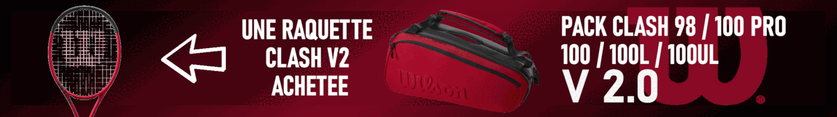 Pack clash wilson sac offert