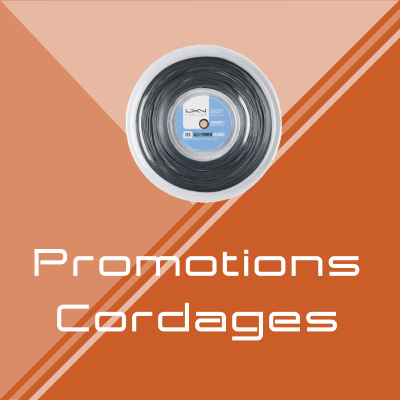 Promotions cordages tennis